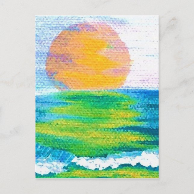 Postal Cricket Sun StanceDiane Ocean Art Design Products (Anverso)