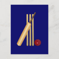 Cricket, wicket, murciélagos y pelota