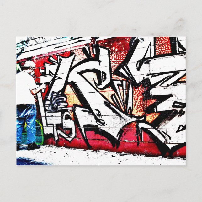 Postal Crimen de arte II - Postcard (Anverso)