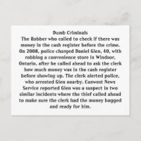 Criminales tontos