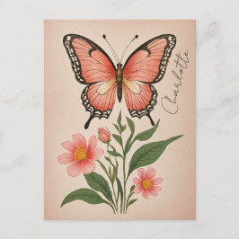 Postal Crimson Serenade Personalizada