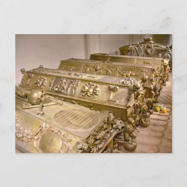 Postal Cripta Imperial Habsburgo, Viena, Austria (Anverso)