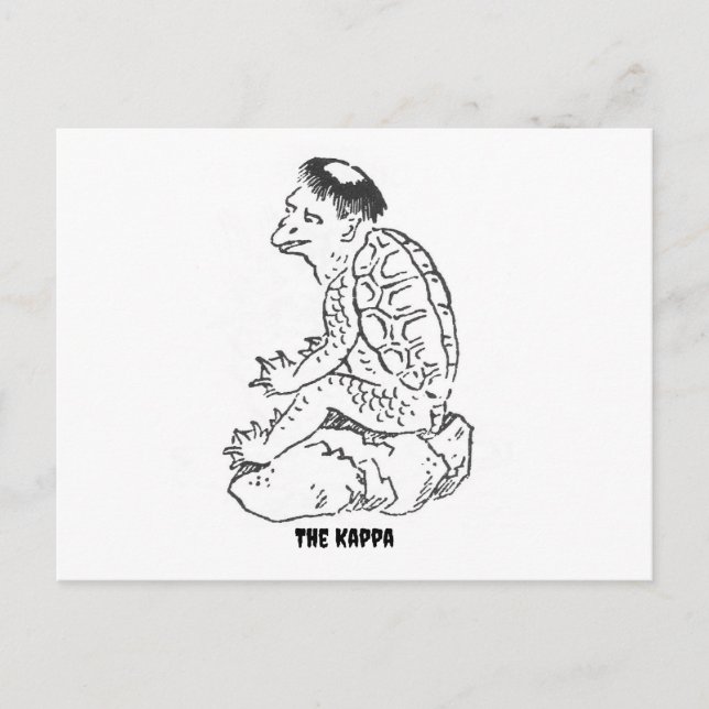 Postal criptiana de Kappa (Anverso)