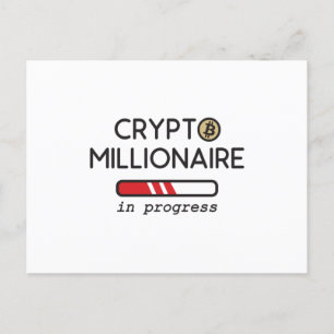Postal Cripto Millionaire en curso