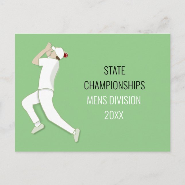 Postal Críquet (Anverso)