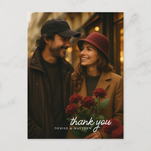 Postal Crisantemo romántico sobre rosa gasa