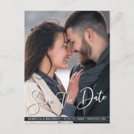 Postal Crisp Moderno y Elegante | Reserva la fecha