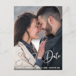 Postal Crisp Moderno y Elegante | Reserva la fecha