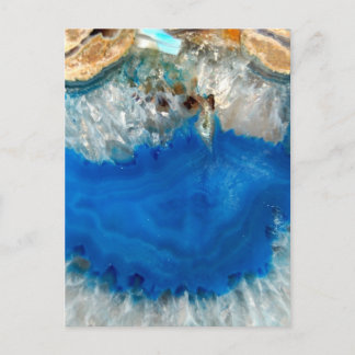 Postal cristal azul
