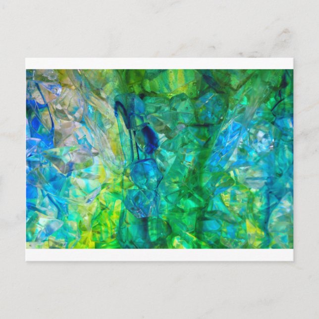 Postal Cristales oceánicos 2 (Anverso)