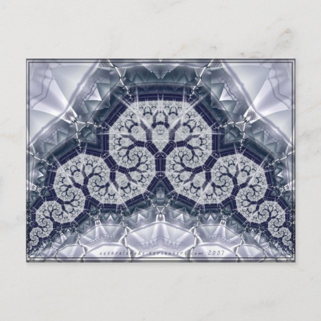 Postal Cristalino (Anverso)