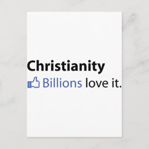 Postal Cristianismo; Miles De Millones Lo Aman