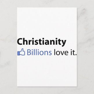 Postal Cristianismo; Miles De Millones Lo Aman