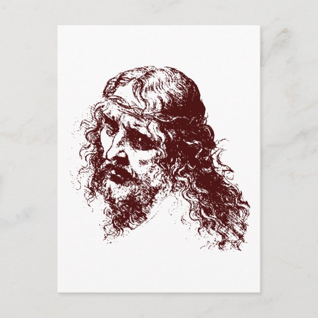 Postal Cristo (Anverso)