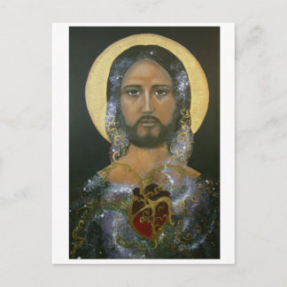 Postal "Cristo cósmico" (c) 2015