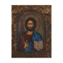 CRISTO DE ÍCONO griego
