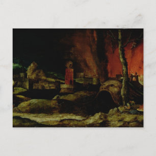 Postal Cristo en el limbo 2