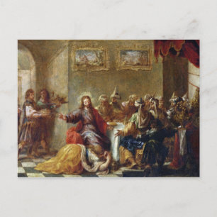 Postal Cristo en la casa de Simón el Fariseo, 1660