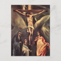Cristo en la Cruz con las Dos Marías y San Juan