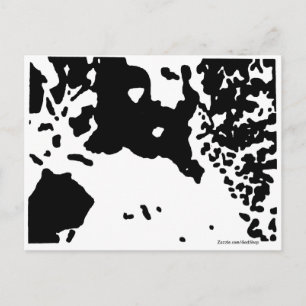 Postal Cristo en la nieve