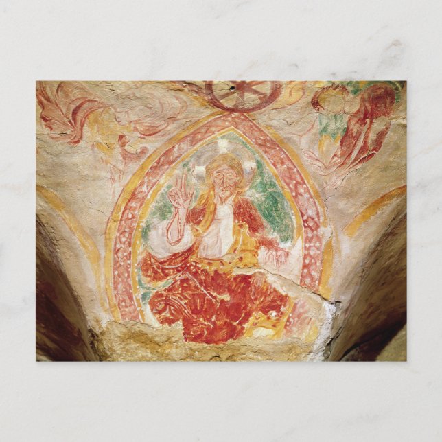 Postal Cristo en Majestad (Anverso)