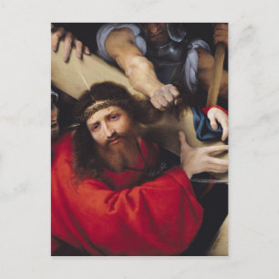 Postal Cristo llevando la cruz, 1526