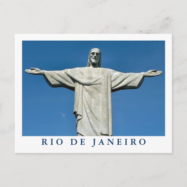 Postal "Cristo Redentor" (Anverso)