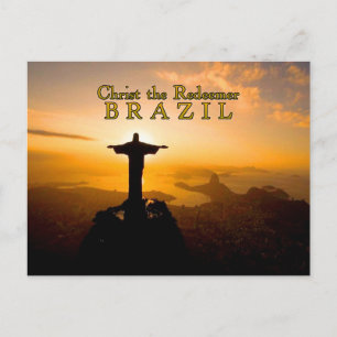 Postal Cristo Redentor Brasil