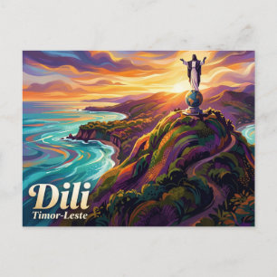 Postal Cristo Rei de Dili Timor-Leste