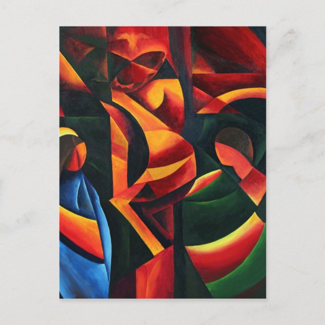 Postal Cristo - respiración pasada 2008 (Anverso)