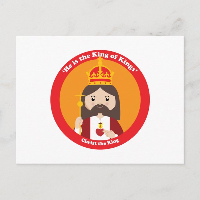 Postal Cristo Rey (Anverso)