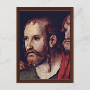 Postal Cristo Y Adultos Por Cranach D. J. Lucas