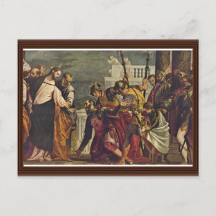 Postal Cristo Y El Centurión De Capernaúm Por Veronés