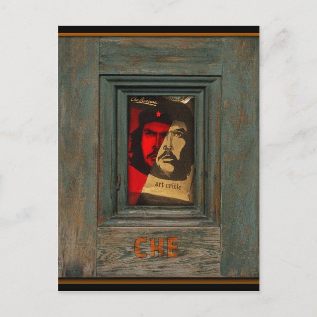 Postal Crítico del arte del Che (Anverso)