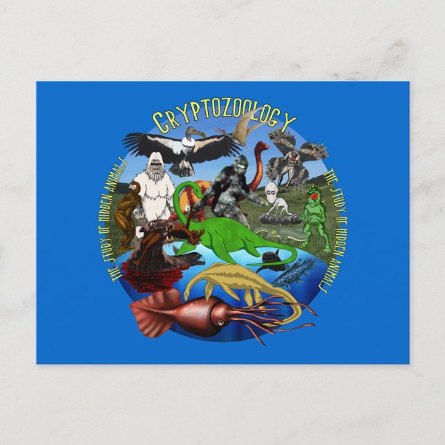 Postal Critozoología (Anverso)