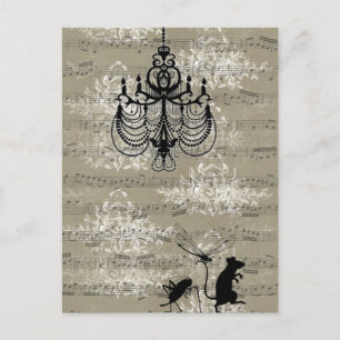Postal Critters de Toile