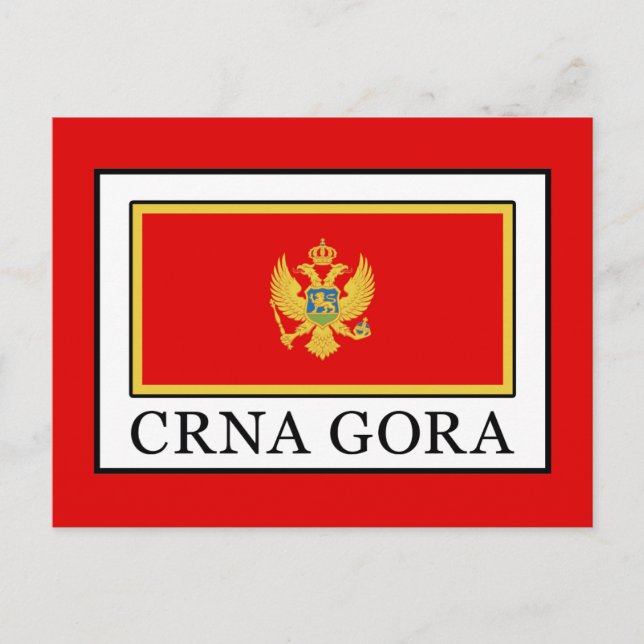 Postal Crna Gora (Anverso)