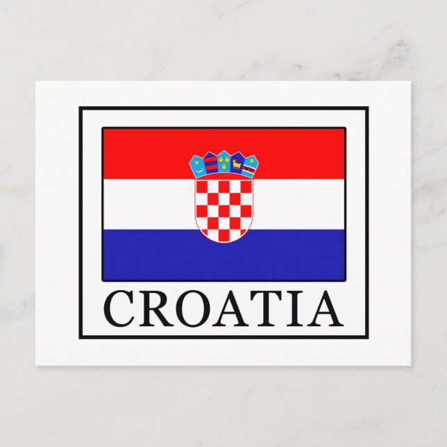 Postal Croacia (Anverso)