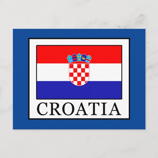 Postal Croacia (Anverso)