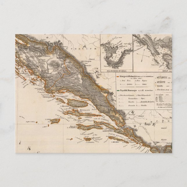 Postal Croacia (Anverso)