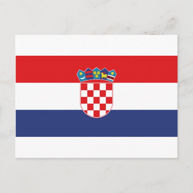 Postal Croacia (Anverso)