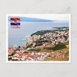 Postal Croacia - Bol -