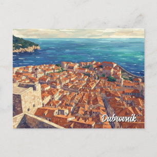 Postal Croacia Dubrovnik Viajes