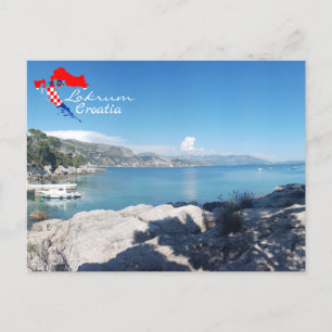 Postal Croacia   Isla de Lokrum   Dubrovnik   Hrvatska