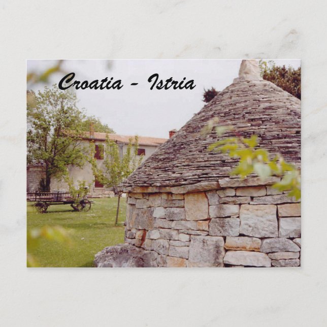Postal Croacia - Istria (Anverso)