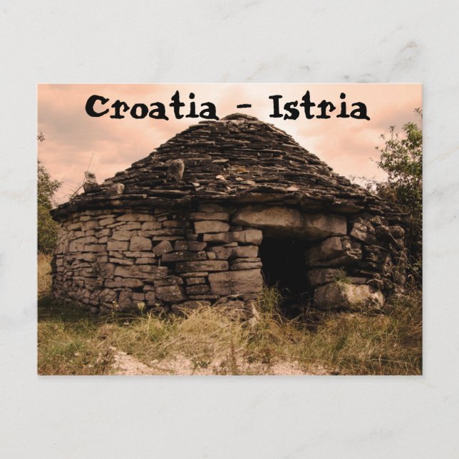 Postal Croacia - Istria (Anverso)