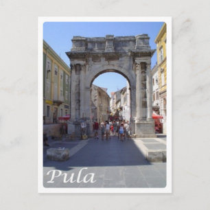 Postal Croacia - Paola - Pola - Pula -