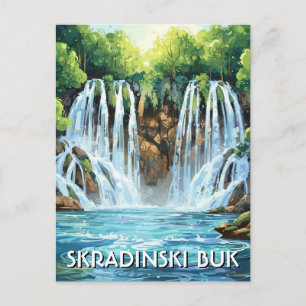 Postal Croacia Skradinski Buk