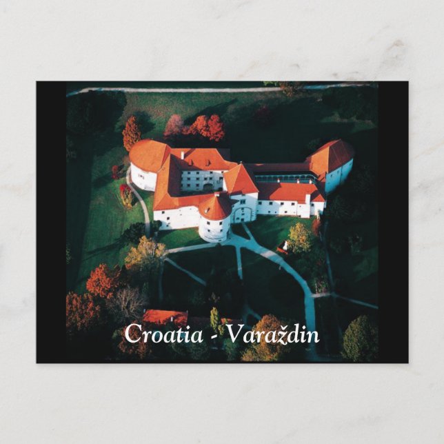 Postal Croacia - Varaždin (Anverso)