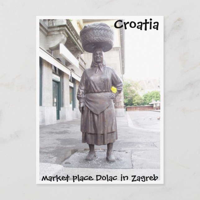 Postal Croacia - Zagreb (Anverso)